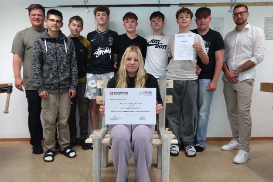 PTS Rottenmann gewinnt die Hochbauchallenge