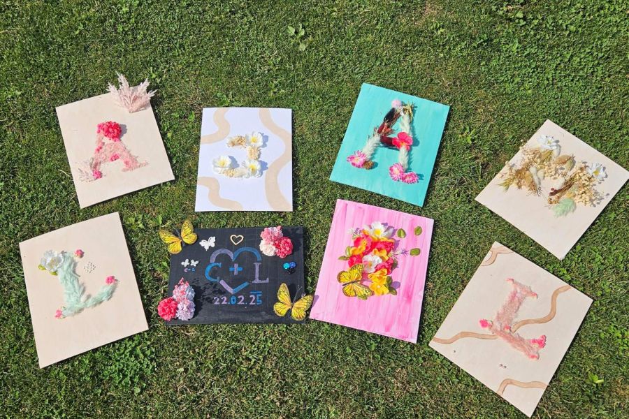 Kreativwerkstatt mit Trockenblumen – Wenn aus Ideen kleine Kunstwerke werden